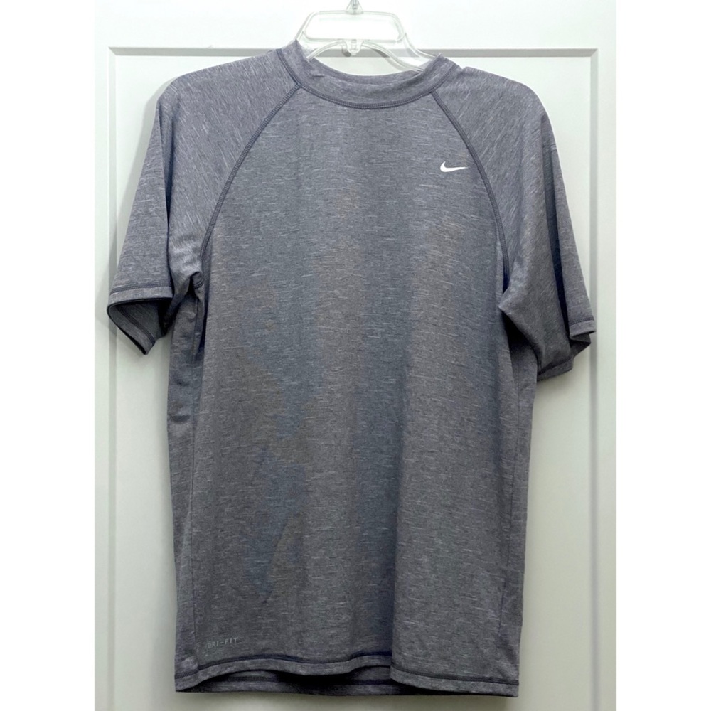NEW Nike Dri-Fit Short Sleeve Tee Heather Gray